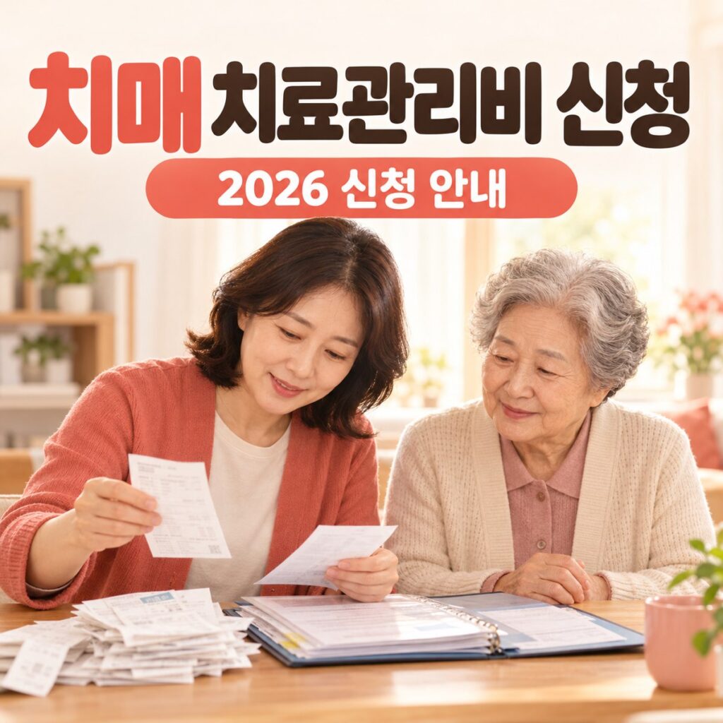 치매치료관리비 신청, 약값 얼마나 지원될까?