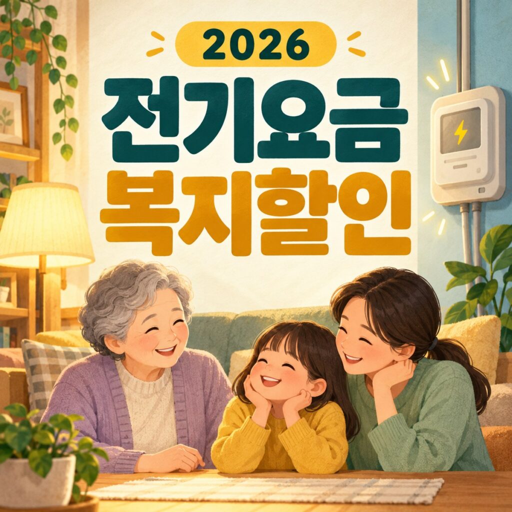 전기요금 복지할인 2026 안내