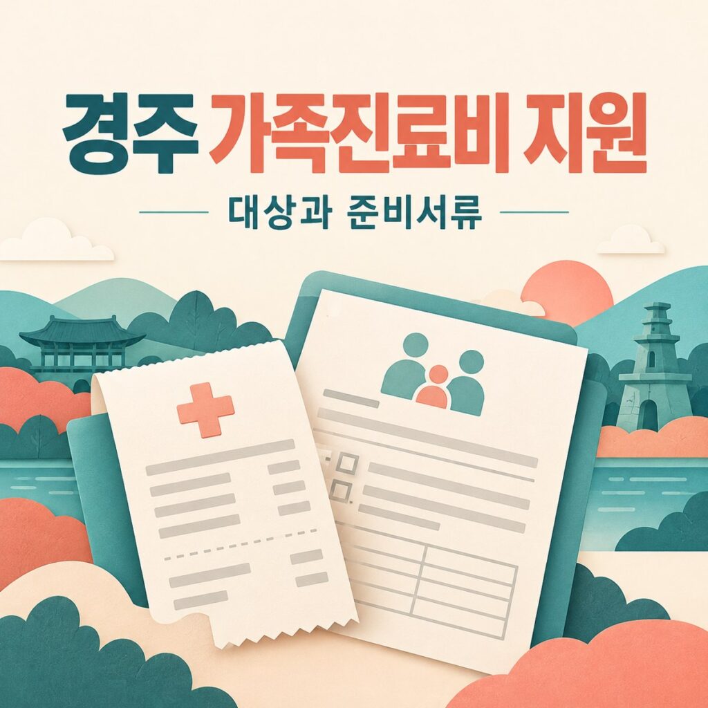 경주 세자녀 가족진료비 안내 썸네일