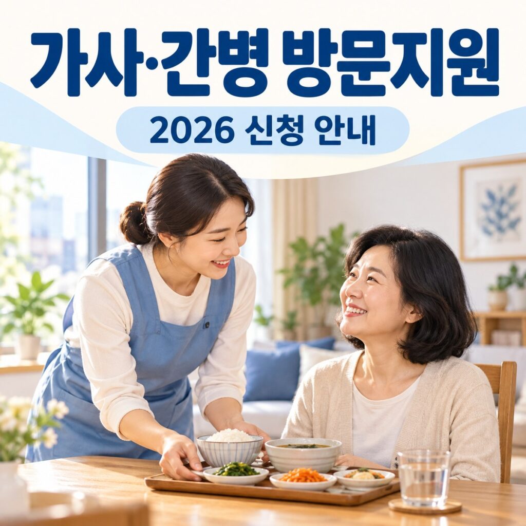 가사간병 방문지원 신청, 65세 미만도 돼요