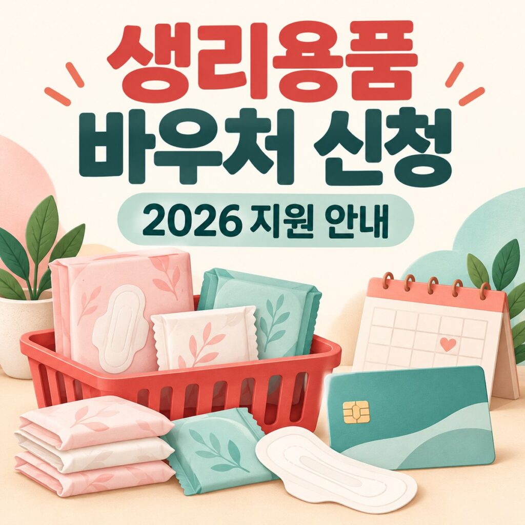 생리용품 바우처 신청, 10월에도 전액 받을까?