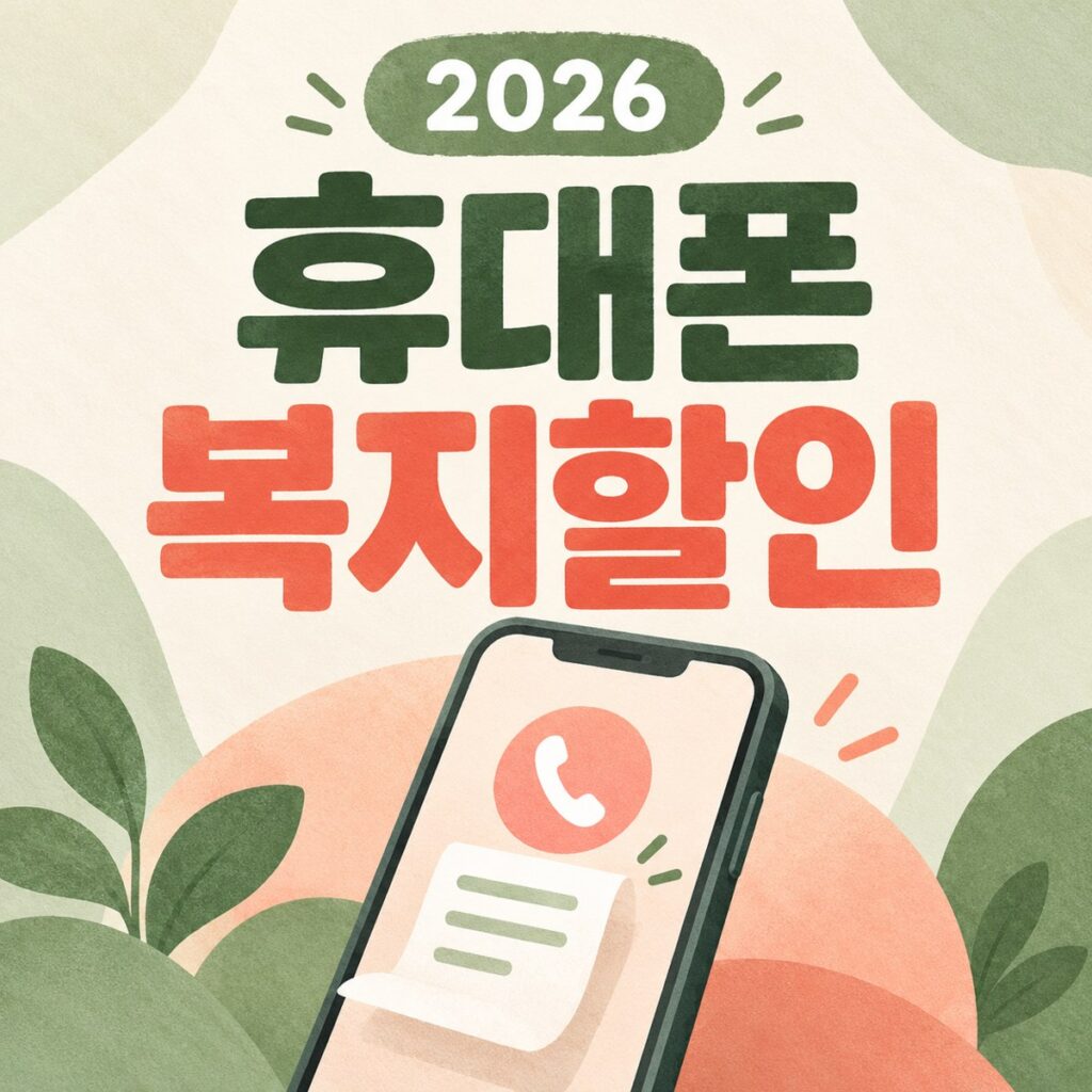 휴대폰 복지할인 2026 안내