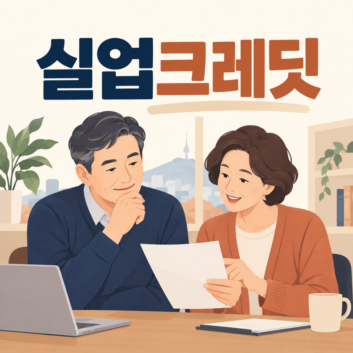 실업크레딧 신청 안내 이미지