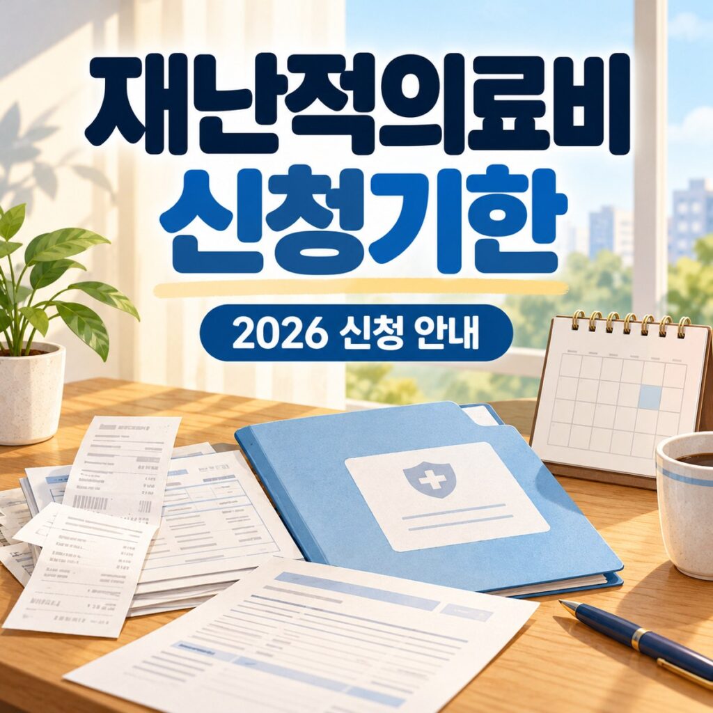 재난적의료비 신청기한, 실손보험 기다려도 될까?